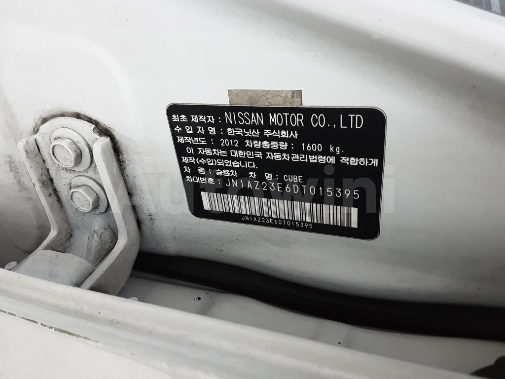 2013 NISSAN CUBE Z12 / INSPECTION REPORT - 48