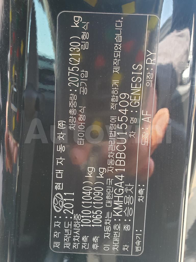 2012 HYUNDAI GENESIS ORIGINAL BODY,GOOD WORK - 13
