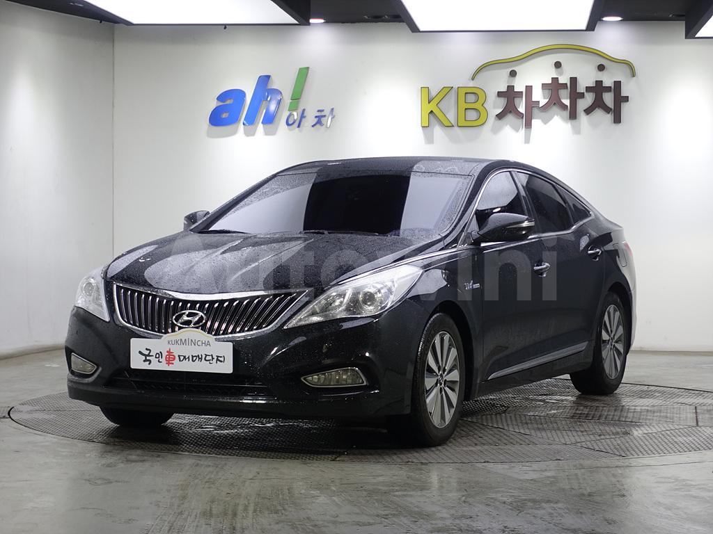 KMHFG413BFA007126 2015 HYUNDAI GRANDEUR HG AZERA PREMIIUM-0