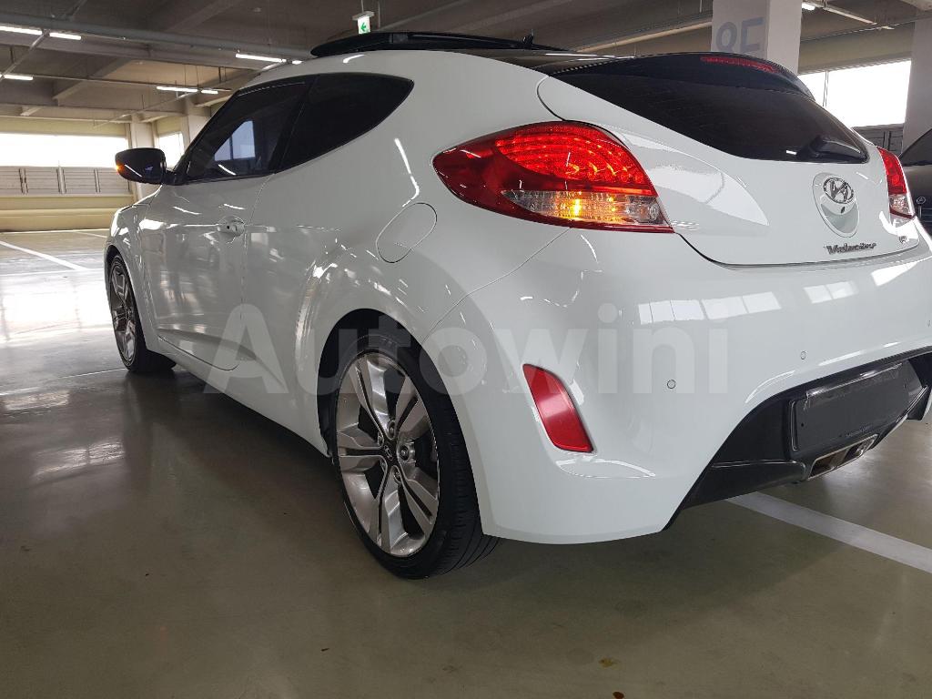 2012 HYUNDAI VELOSTER DCT PECK 50,000KG SUNROOF WHIT - 3