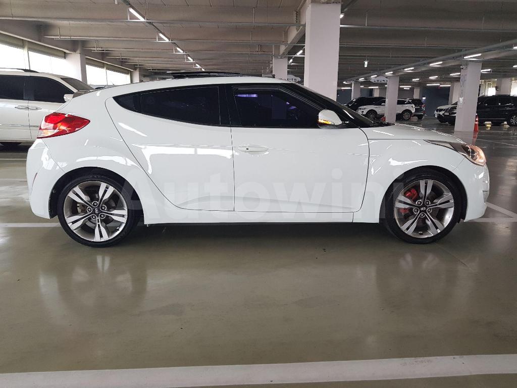 2012 HYUNDAI VELOSTER DCT PECK 50,000KG SUNROOF WHIT - 5