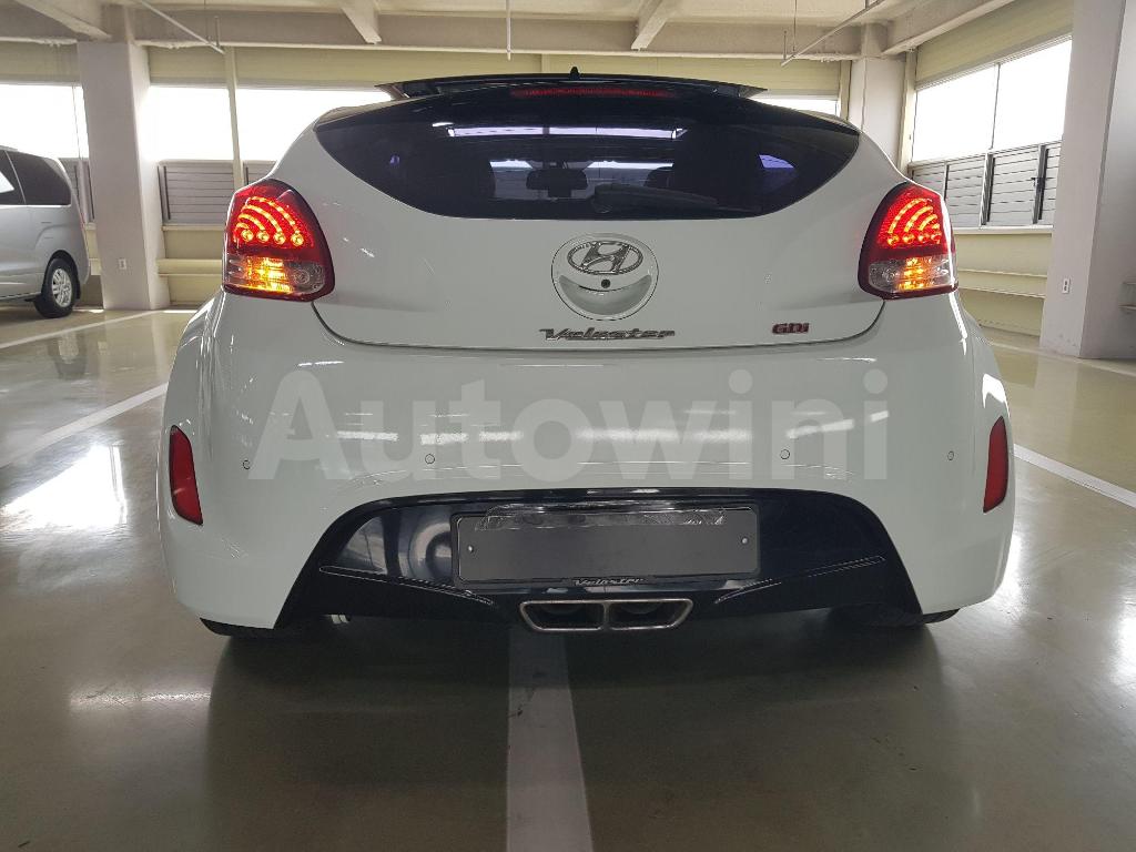2012 HYUNDAI VELOSTER DCT PECK 50,000KG SUNROOF WHIT - 8