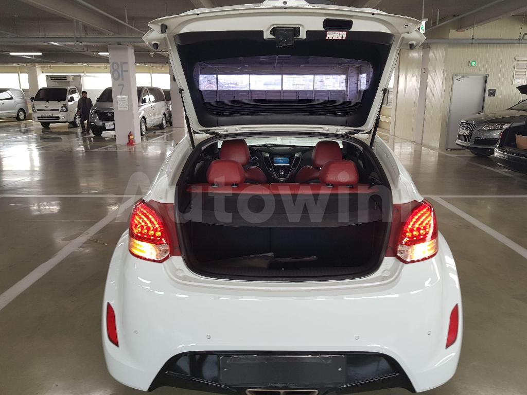 2012 HYUNDAI VELOSTER DCT PECK 50,000KG SUNROOF WHIT - 17