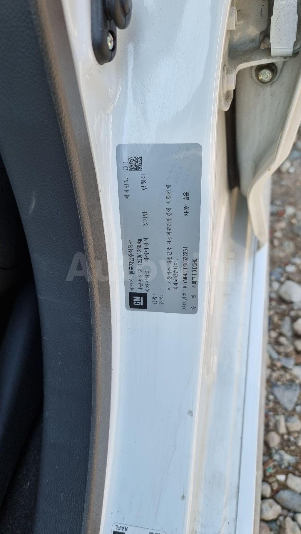 2013 GM DAEWOO (CHEVROLET) SPARK MANUAL ABS FULL AIRBAG NO ACCI - 39