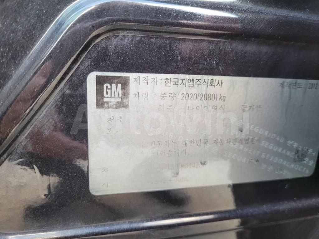 2012 GM DAEWOO (CHEVROLET) ALPHEON EL - 13
