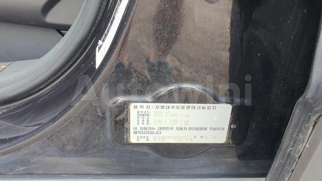 2010 GM DAEWOO (CHEVROLET) WINSTORM SUNROOF ACCIDENT FREE 7P - 9