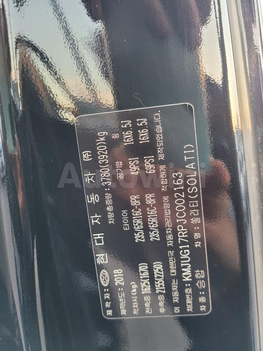 2018 HYUNDAI SOLATI LUXURY FULL OPTION - 49