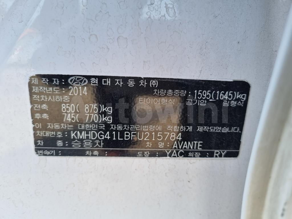 2015 HYUNDAI  AVANTE ELANTRA LPG AUTO/AC CAM ※NO ACCIDENT※ - 55