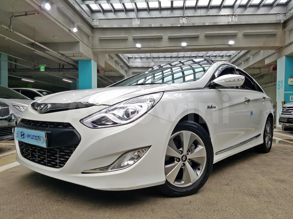 KMHEB415BCA012407 2012 HYUNDAI SONATA HYBRID (17R+SUNROOF+LED+ANDROID+S*KEY-0