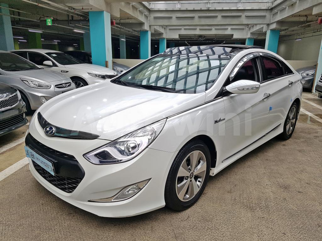 KMHEB415BCA012407 2012 HYUNDAI SONATA HYBRID (17R+SUNROOF+LED+ANDROID+S*KEY-1