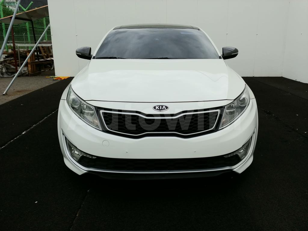 KNAGN41CBCA006914 2012 KIA K5 HYBRID OPTIMA *P.SROOF+S.KEY+HID+NAVI+M.SEAT-1