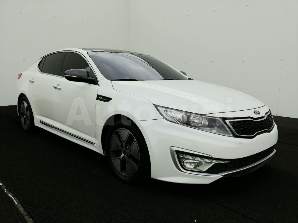 KNAGN41CBCA006914 2012 KIA K5 HYBRID OPTIMA *P.SROOF+S.KEY+HID+NAVI+M.SEAT-2