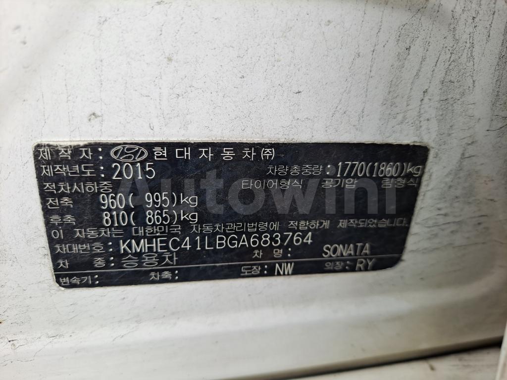 2016 HYUNDAI YF SONATA THE BRILLIANT DELUXE LPG DUAL AIR BAG - 28