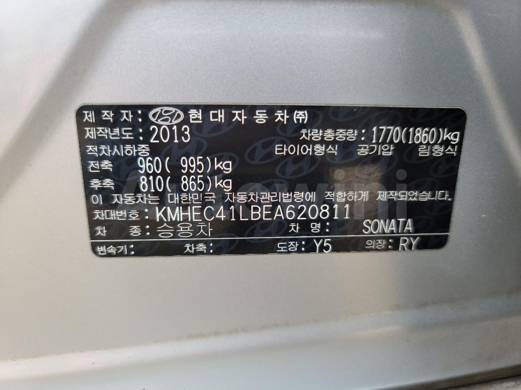 2014 HYUNDAI YF SONATA NO ACCIDENTI - 9