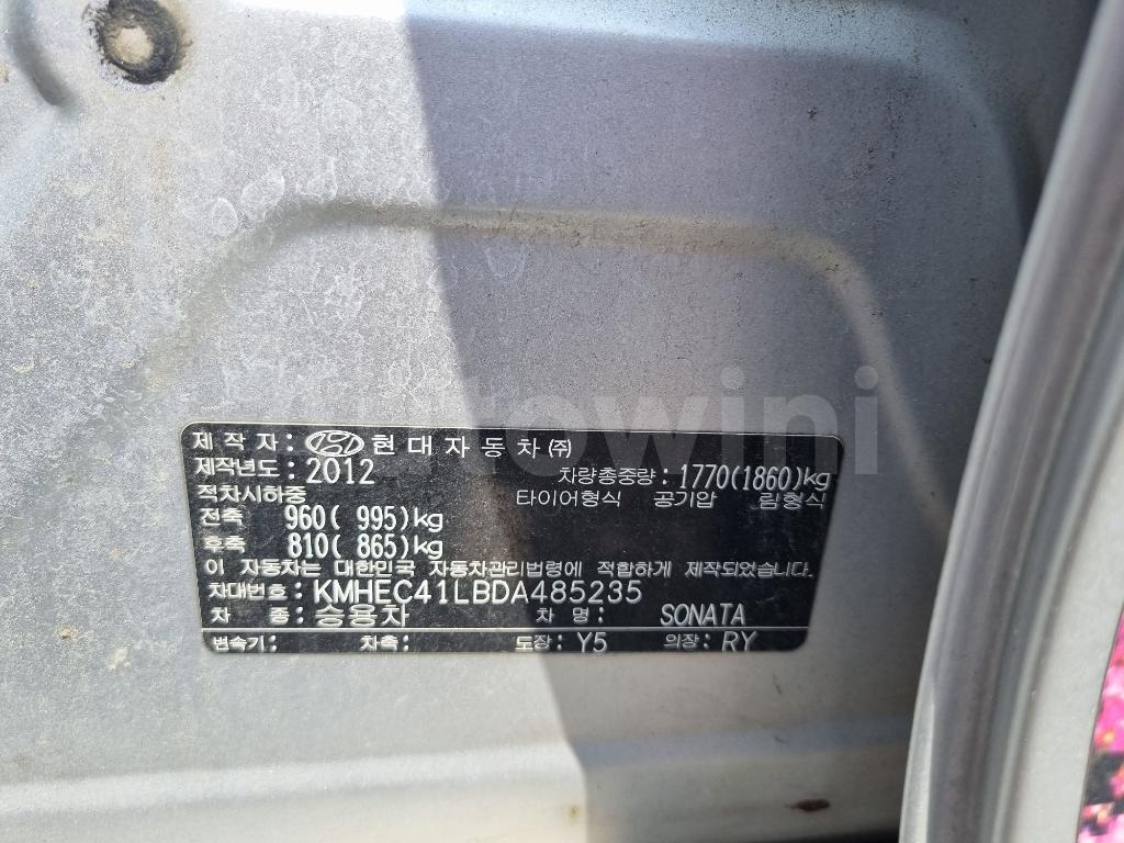 2013 HYUNDAI YF SONATA LPG TAXI - 13