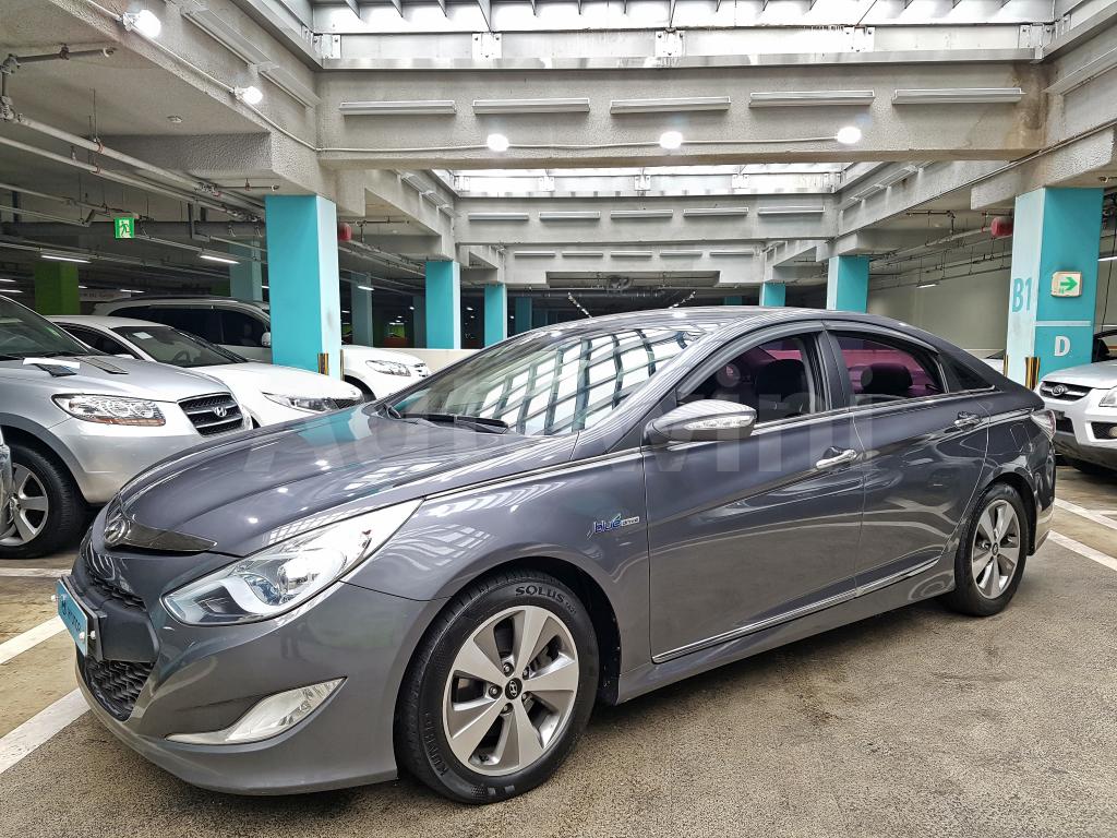 KMHEC415BCA042691 2012 HYUNDAI SONATA HYBRID (17R+SMART KEY+LED+GPS+CAM)-1