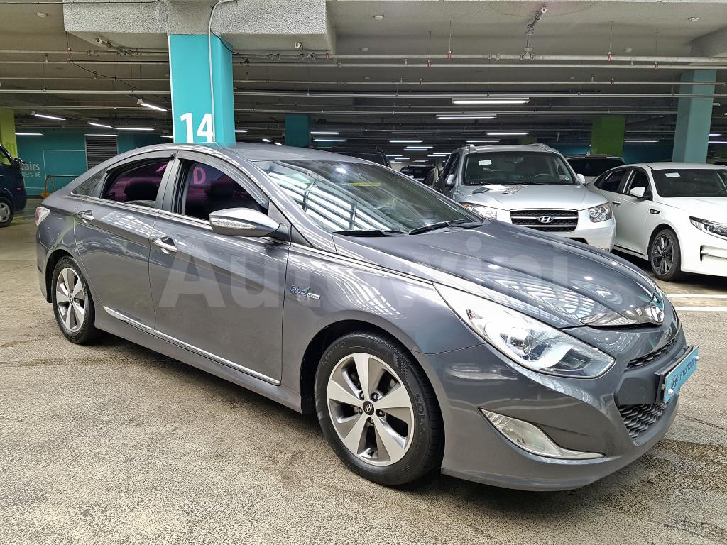 KMHEC415BCA042691 2012 HYUNDAI SONATA HYBRID (17R+SMART KEY+LED+GPS+CAM)-3