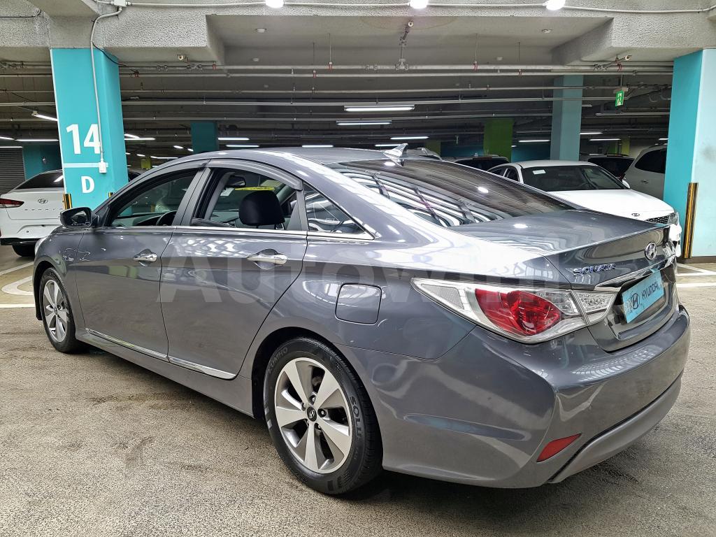 KMHEC415BCA042691 2012 HYUNDAI SONATA HYBRID (17R+SMART KEY+LED+GPS+CAM)-4