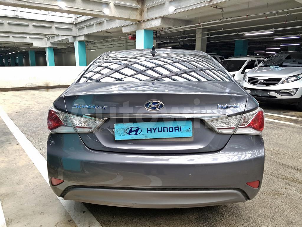 KMHEC415BCA042691 2012 HYUNDAI SONATA HYBRID (17R+SMART KEY+LED+GPS+CAM)-5