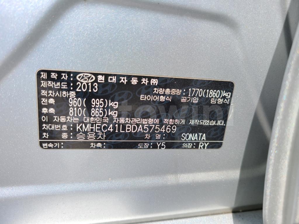 2013 HYUNDAI YF SONATA NO ACCIDENT PRIVATE TAXI - 16