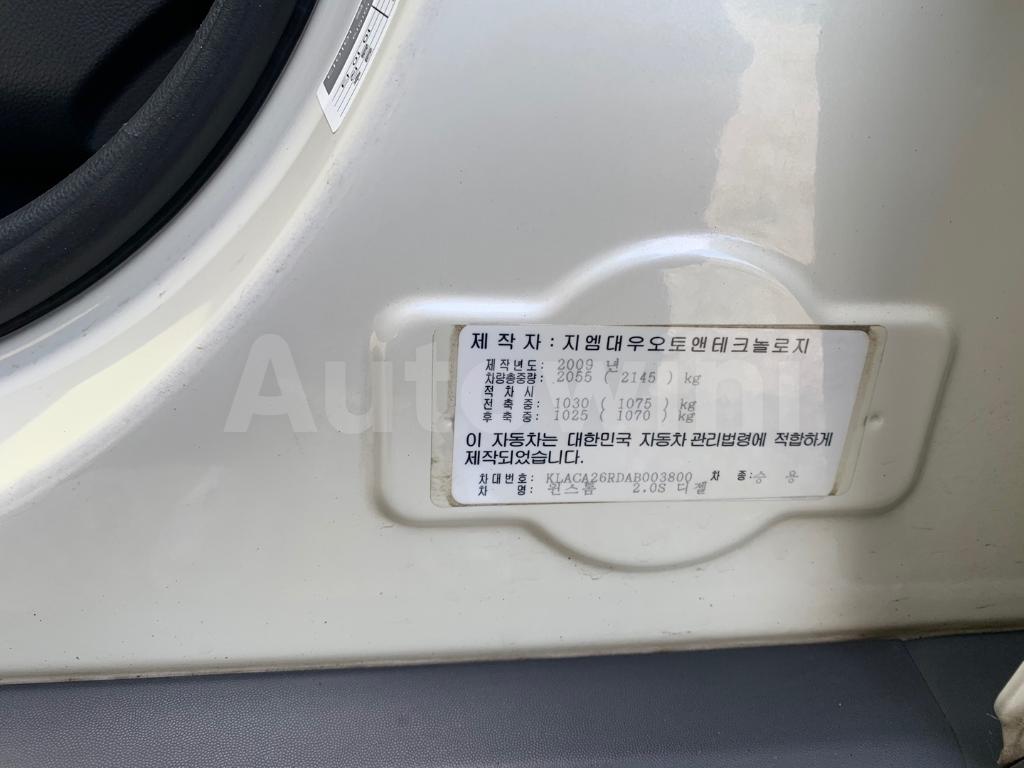 2010 GM DAEWOO (CHEVROLET) WINSTORM LT 2.0 ● SUNROOF, RED INTERIOR - 32