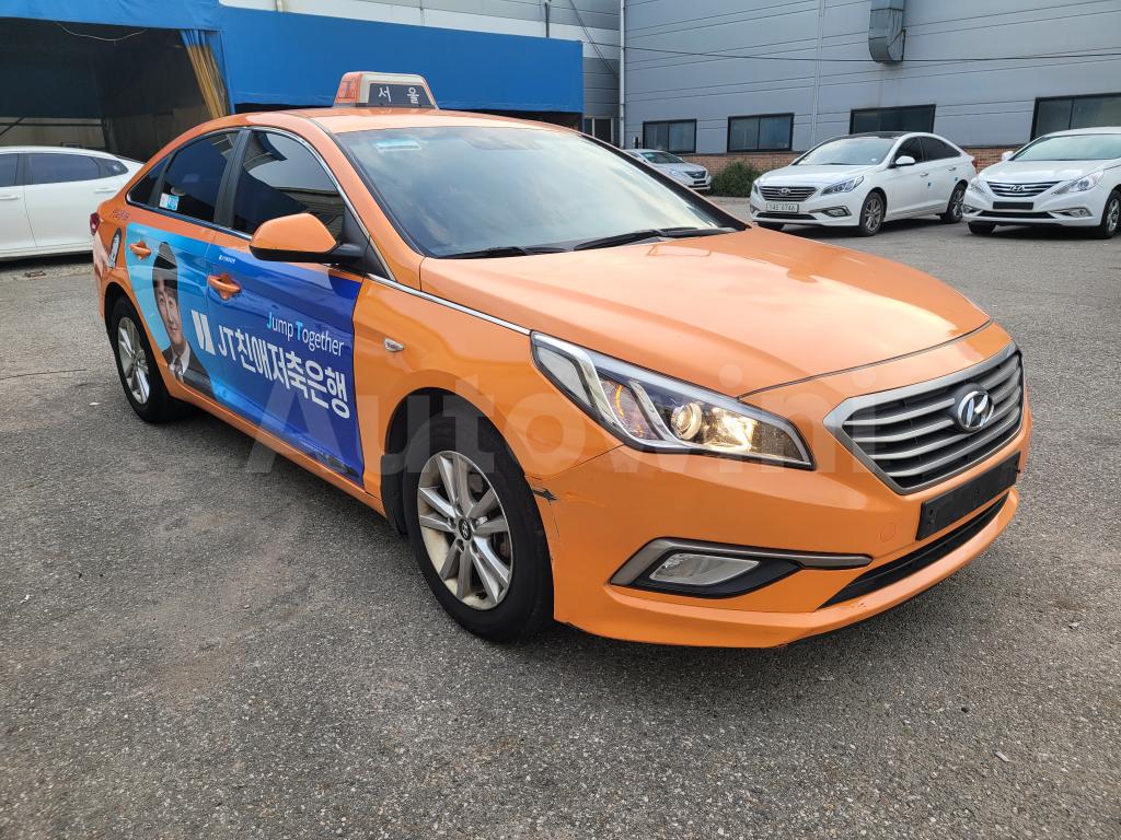 2018 HYUNDAI LF SONATA TAXI - REAL MILEAGE - 8