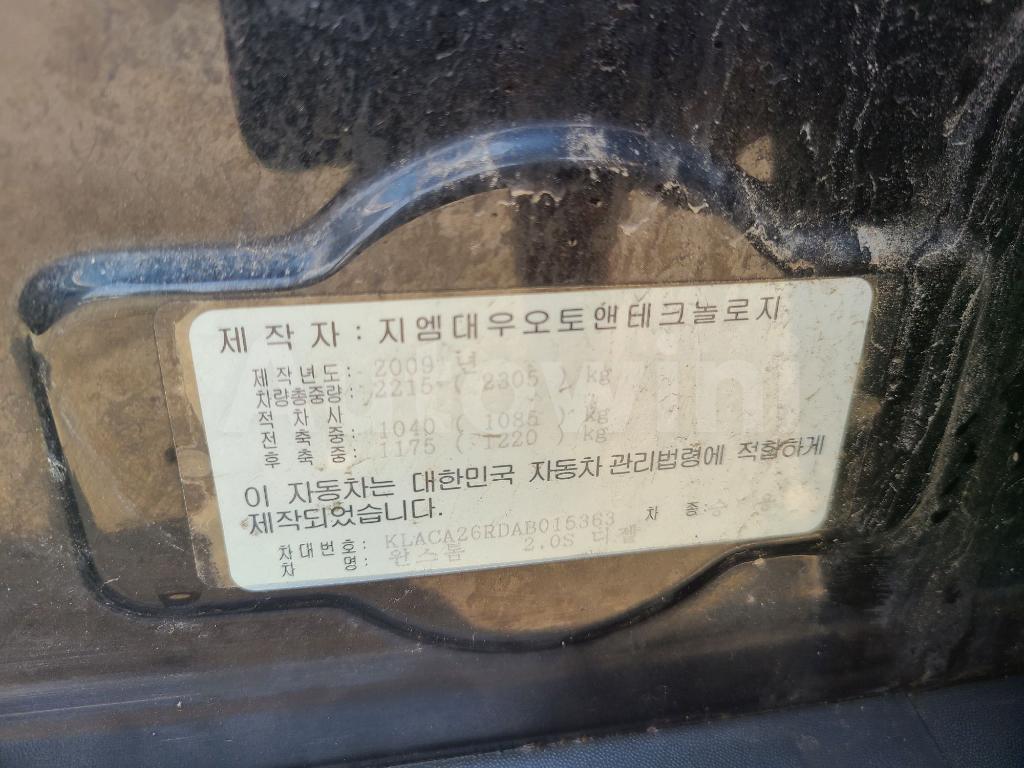 2010 GM DAEWOO (CHEVROLET) WINSTORM 7SEAT AUTOMATIC - 18