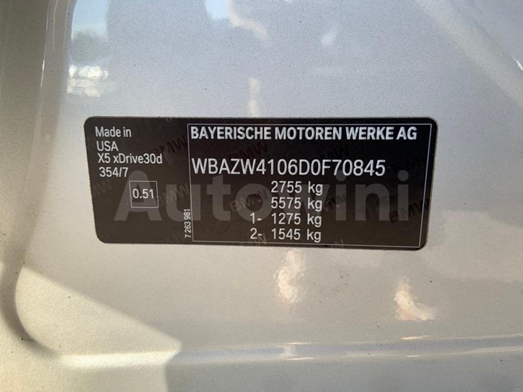2013 BMW X5 E70  XDRIVE 30D - 45