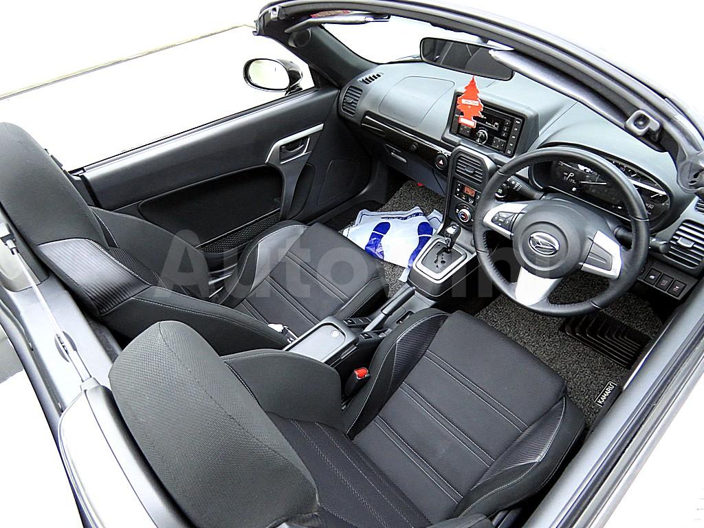 KL90F2C6GEKZ00001   ?RE-CARVED VIN NUMBER  BUYERS NEED TO CHECK IF RE-CARVED VIN NUMBERS ARE ALLOWED IN THEIR COUNTRY TO AVOID CUSTOMS ISSUES BEFORE BOOKING. 2014 DAIHATSU COPEN CONVERTIBLE 0.66-5