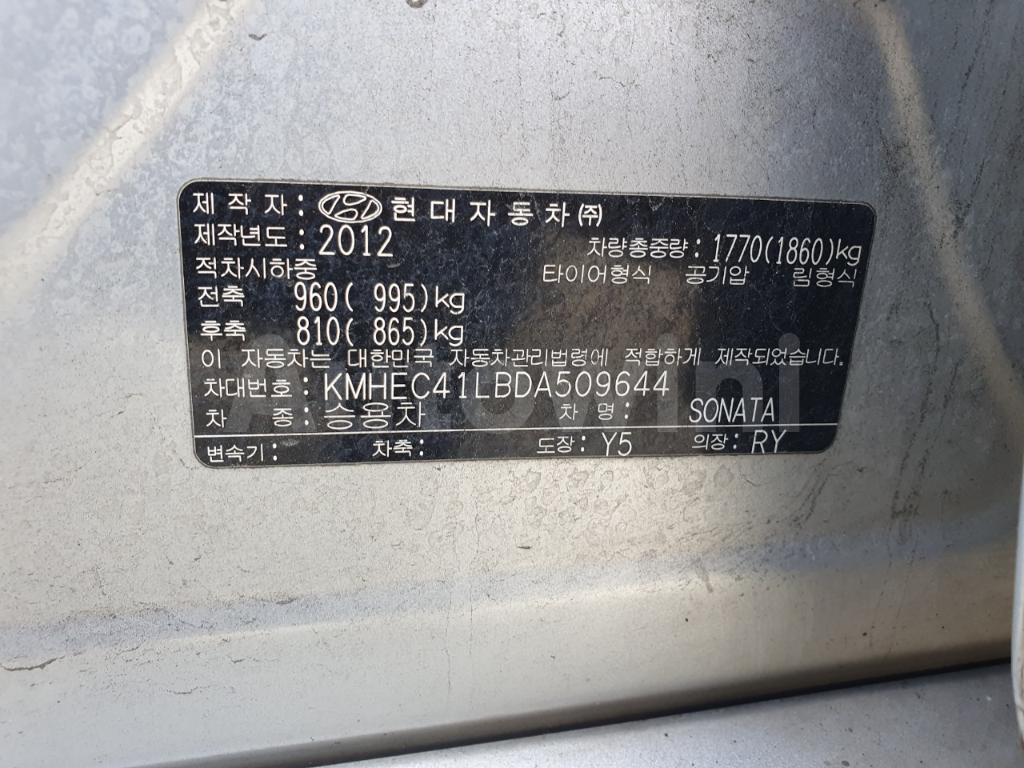 2013 HYUNDAI YF SONATA TAXI - 17