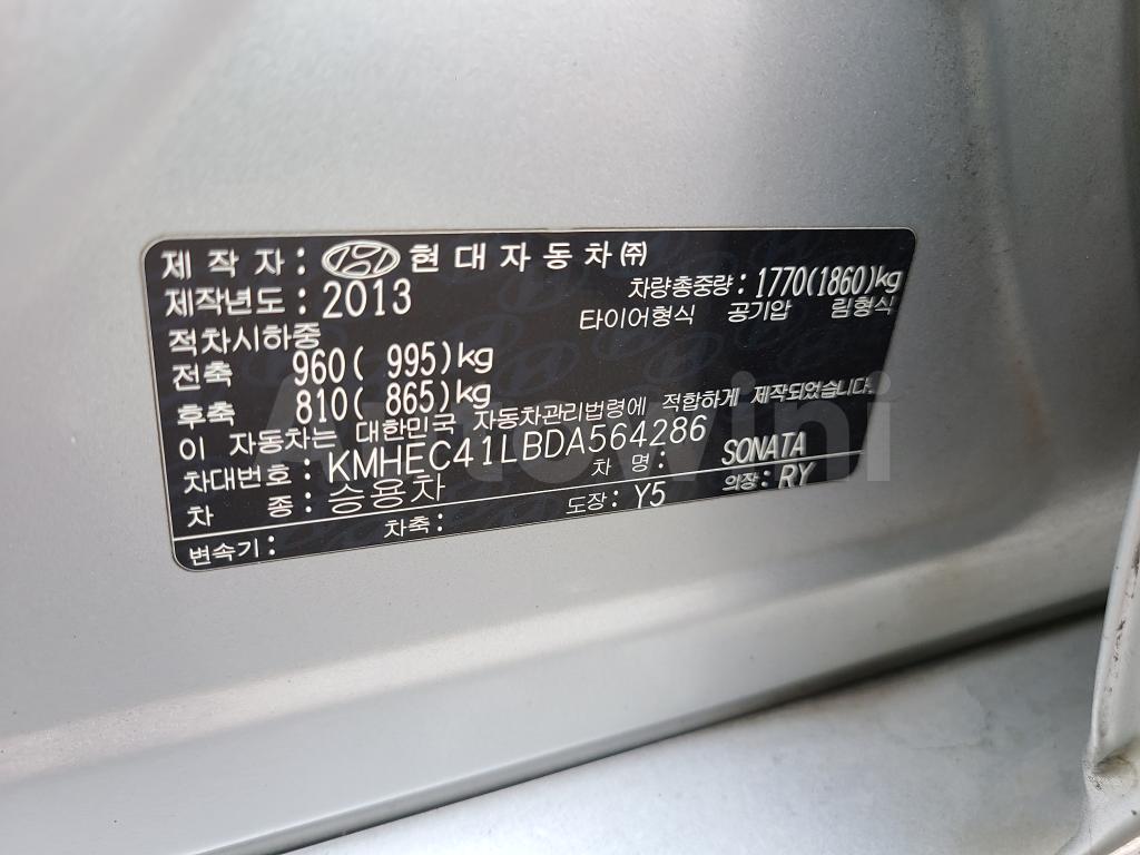 2013 HYUNDAI YF SONATA NO ACCIDENT PRIVATE TAXI - 15