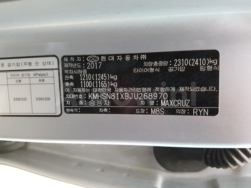 2018 HYUNDAI  MAXCRUZ NO-ACCIDENT-6S(19R+S-KEY+GPS - 59