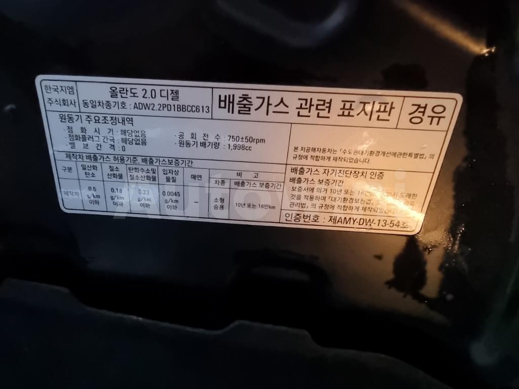 2011 GM DAEWOO (CHEVROLET) ORLANDO 2WD/SUNROOF - 34