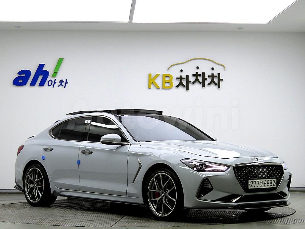 KMTG541EBLU061118 2020 GENESIS G70 SPORT3.3T SPORT 2WD PRESTIGE-1