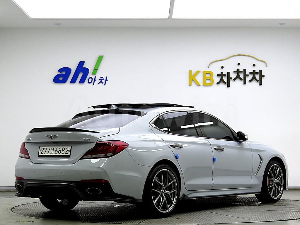 KMTG541EBLU061118 2020 GENESIS G70 SPORT3.3T SPORT 2WD PRESTIGE-3