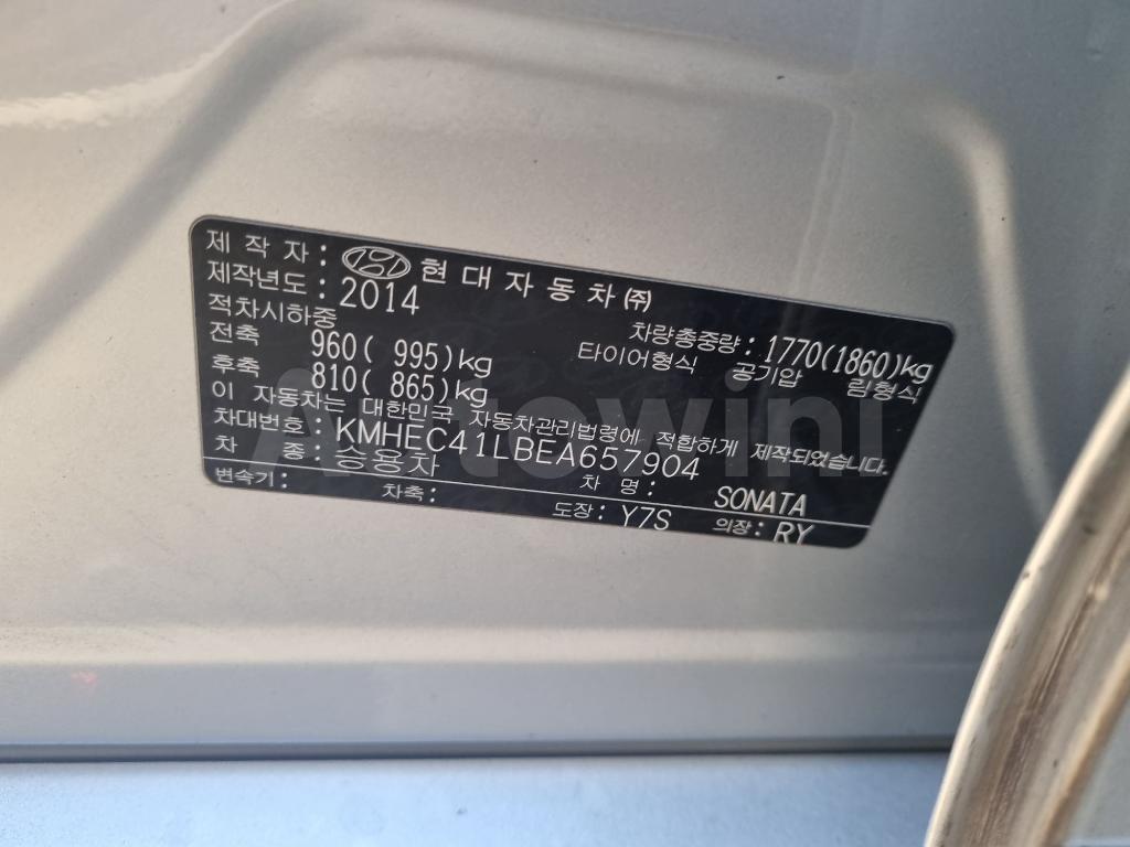 2014 HYUNDAI YF SONATA LPG - 37