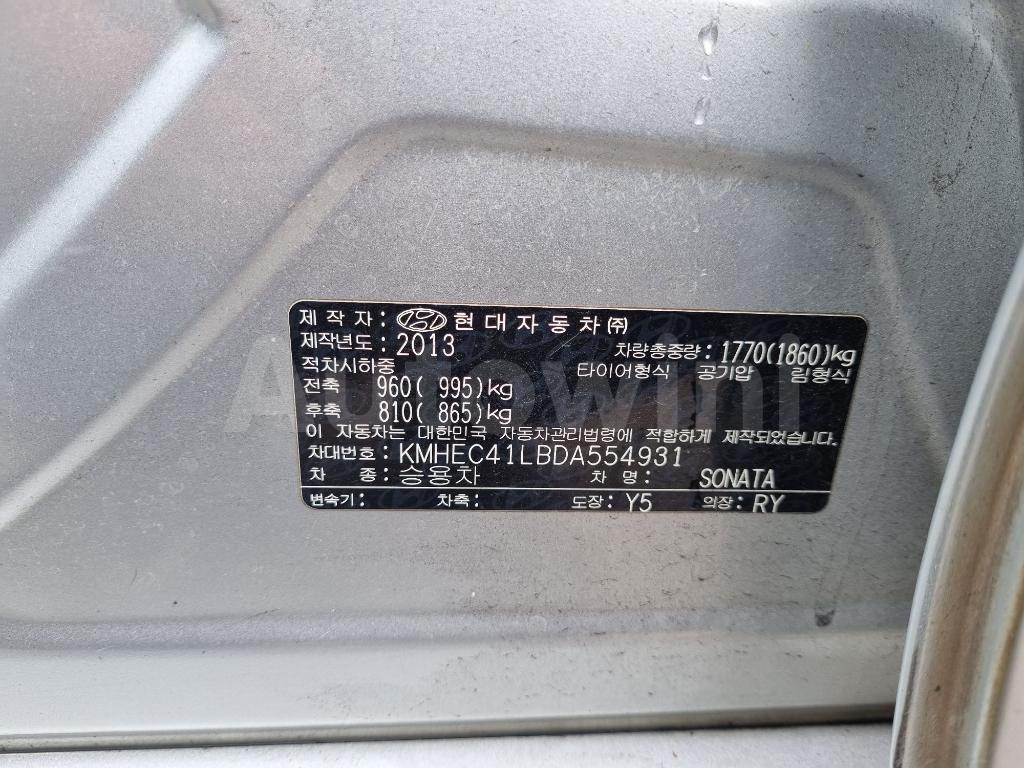 2013 HYUNDAI YF SONATA LPG - 40