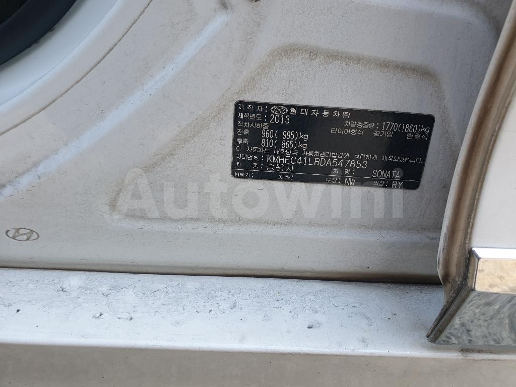 2013 HYUNDAI YF SONATA LPG - 8