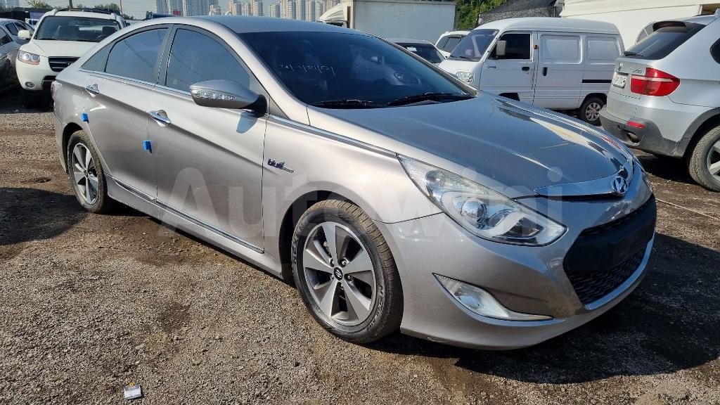 2012 HYUNDAI SONATA HYBRID SMARTKEY NAVY - 7