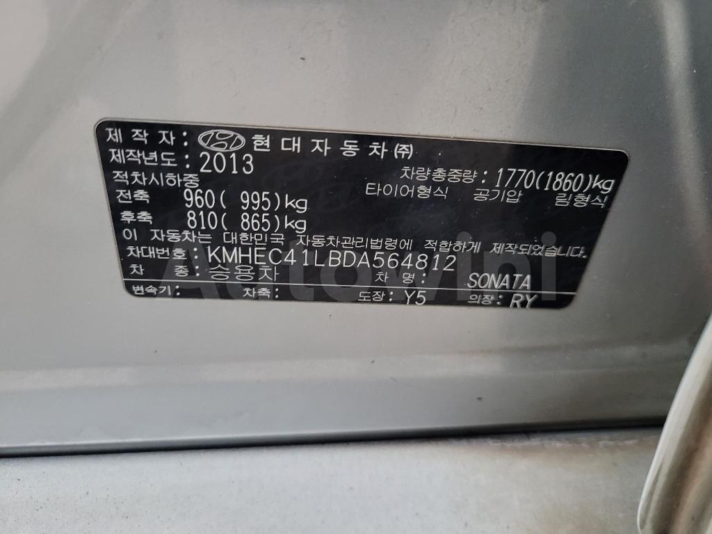 2013 HYUNDAI YF SONATA ANDROID LPG AT - 54