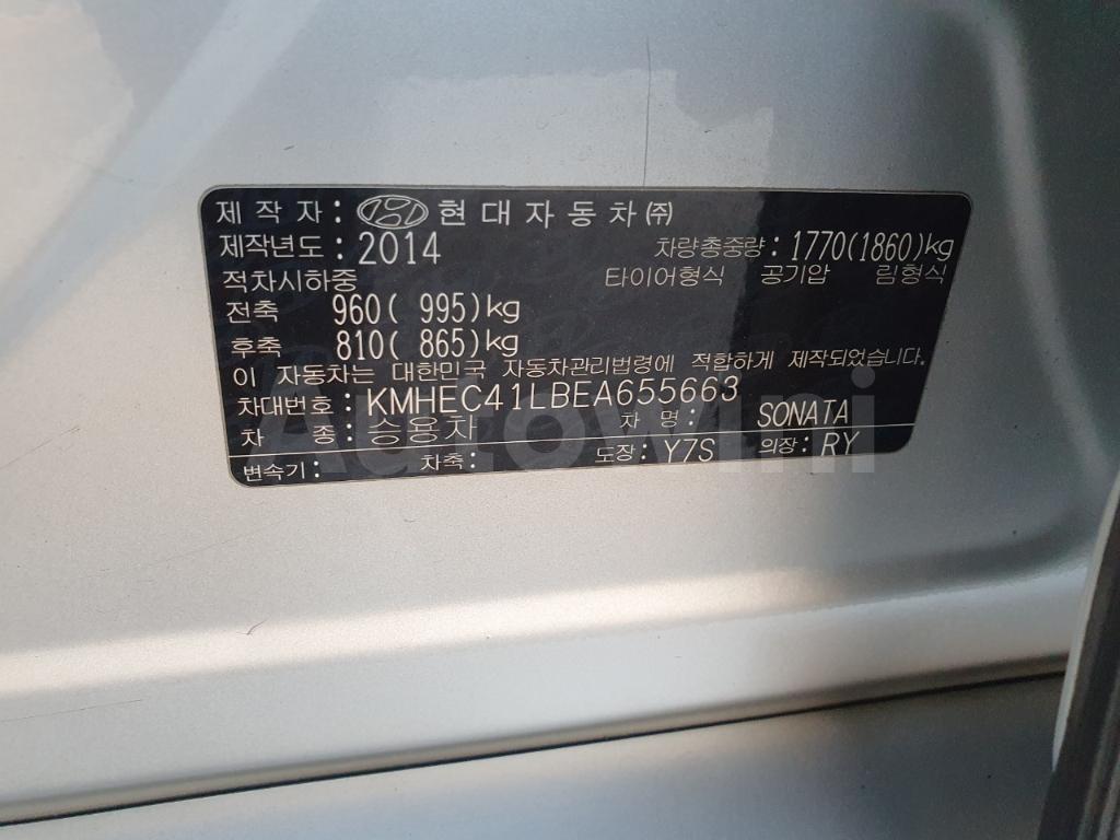 2014 HYUNDAI YF SONATA TAXI - 14
