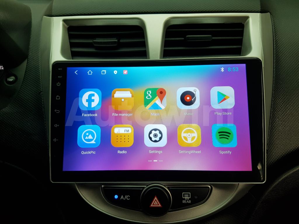 2017 HYUNDAI ACCENT  NO-ACCIDENT(LED+ANDROID+LEATHE - 14