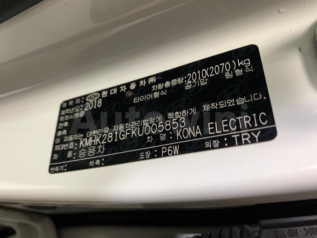 2019 HYUNDAI KONA ELECTRIC SMARTKEY+NAVI+REARCAM - 60