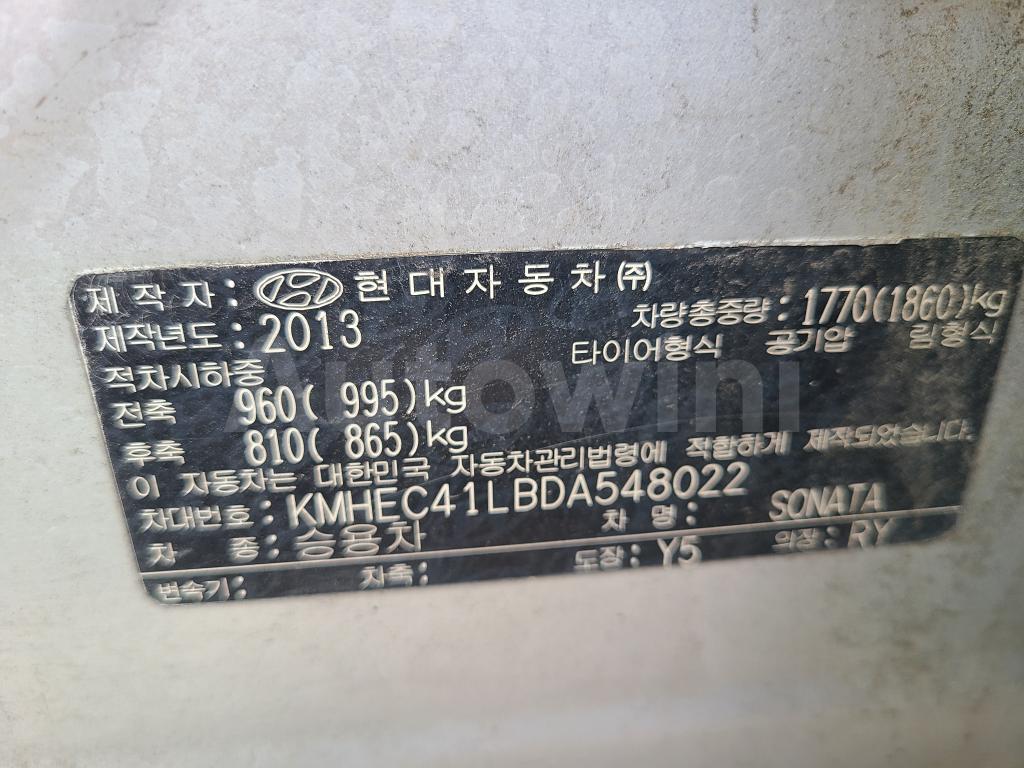 2013 HYUNDAI YF SONATA LPI PRIVATE TAXI AIRBA ABS - 38