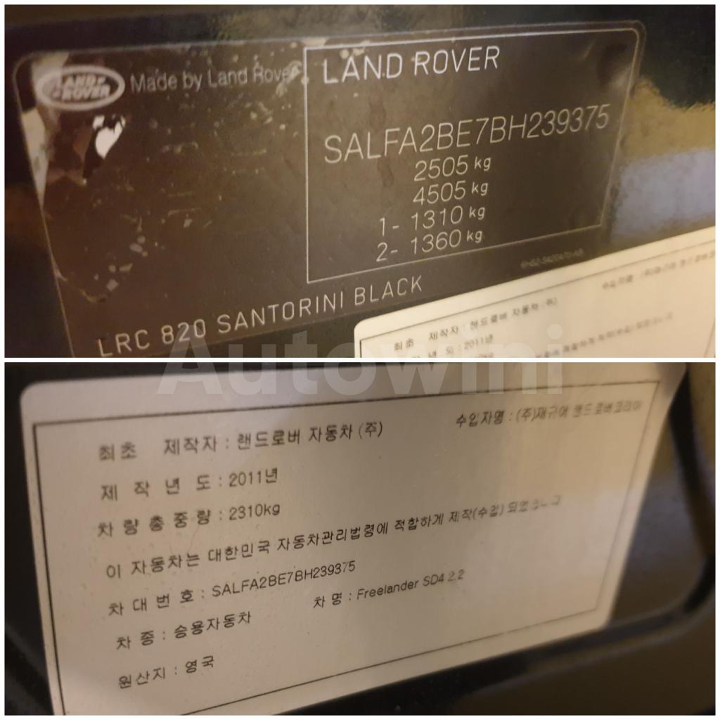 2011 LAND ROVER FREELANDER 2 11AIRBAG/4WD/4X4/GPS/TV/S.ROOF - 40