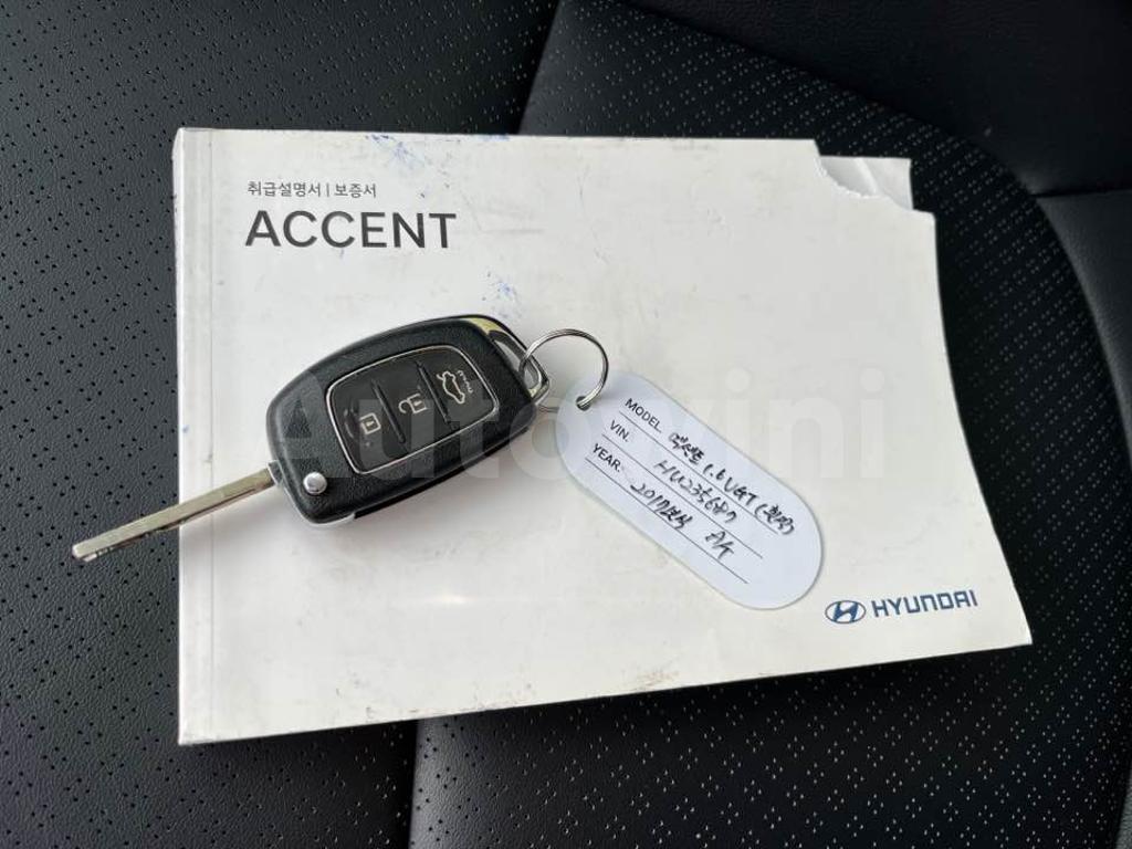 2017 HYUNDAI ACCENT  1.6 VGT ABS/VDC LEATHER SEAT - 27