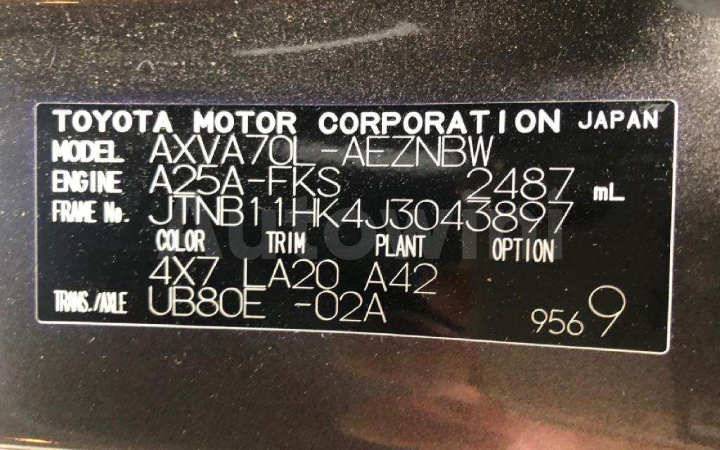 2018 TOYOTA  CAMRY XLE FULL JAPAN - 10