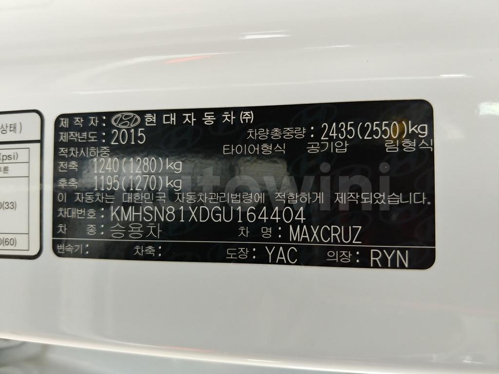 2016 HYUNDAI  MAXCRUZ EXCLUSIVE P.SROOF+S.KEY+4WD - 60