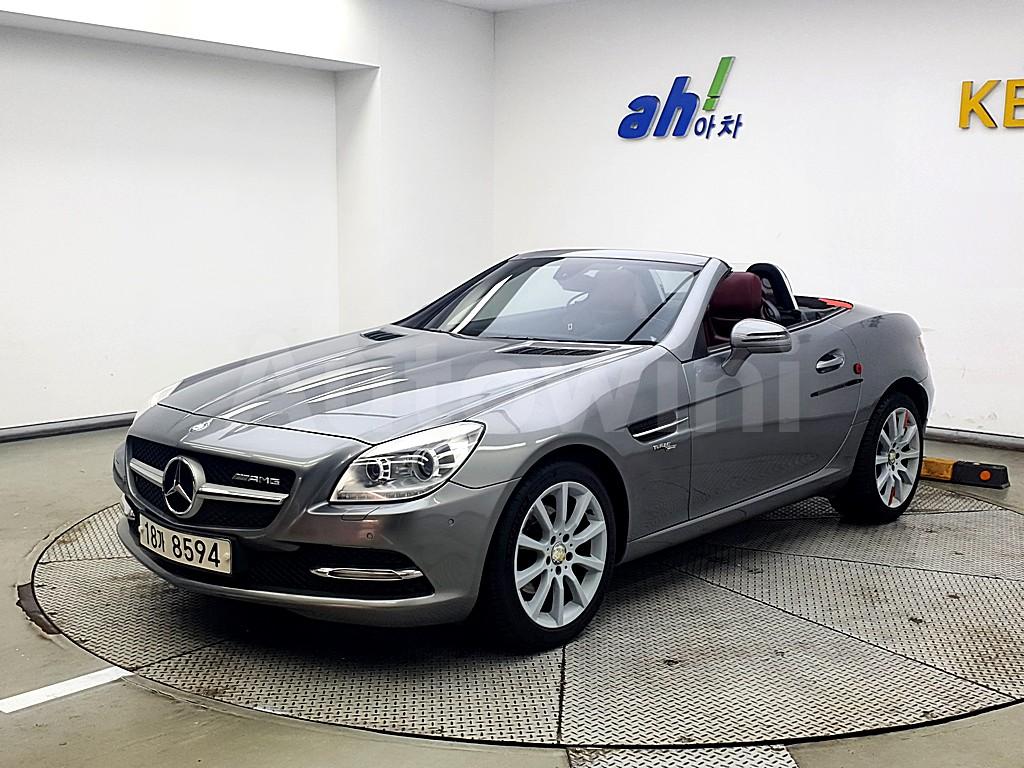 WDDPK4JA2CF036559 2012 MERCEDES BENZ  SLK CLASS SLK200 BLU-FIFI SEA R172-0