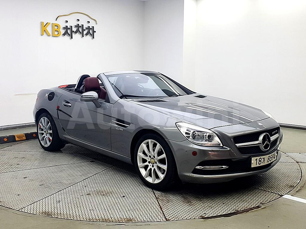 WDDPK4JA2CF036559 2012 MERCEDES BENZ  SLK CLASS SLK200 BLU-FIFI SEA R172-1